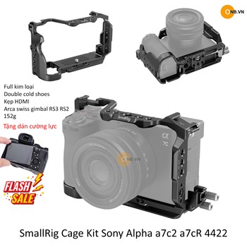 SmallRig Cage Kit Sony Alpha a7c2 a7cR 4422