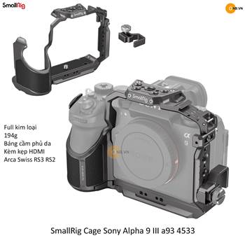 SmallRig Cage Sony Alpha 9 III a93 4533