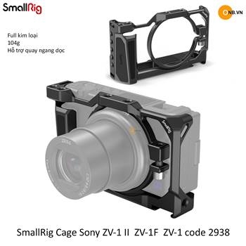 SmallRig Cage Sony ZV-1 II ZV-1F ZV-1 code 2938