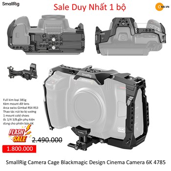 SmallRig Camera Cage Blackmagic Design Cinema Camera 6K 4785