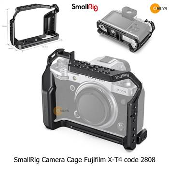 SmallRig Camera Cage Fujifilm XT4 code 2808
