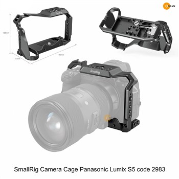 SmallRig Camera Cage Panasonic Lumix S5 Code 2983