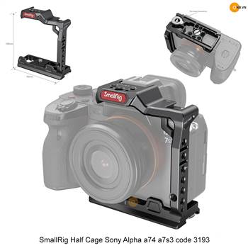 SmallRig Half Cage Sony Alpha a74 a7s3 code 3193