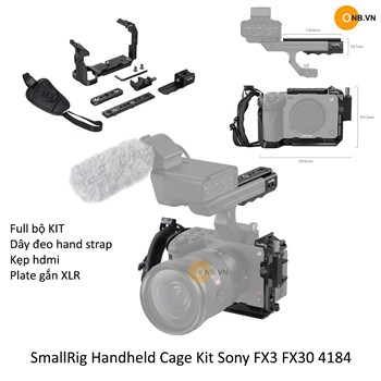 SmallRig Handheld Cage Kit for Sony FX3 FX30 4184