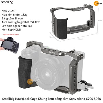 SmallRig HawkLock Cage Kit Sony Alpha 6700 5060