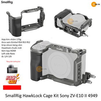 SmallRig HawkLock Cage Kit Sony ZV-E10 II 4949