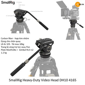 SmallRig Heavy-Duty Video Head DH10 4165