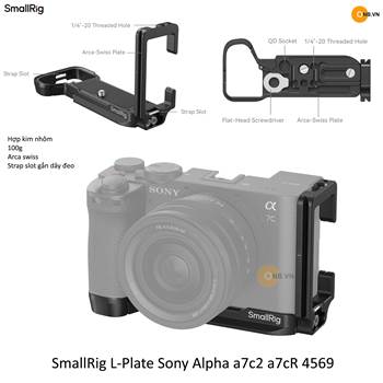 SmallRig L-Plate Sony Alpha a7c2 a7cR 4569