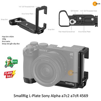 SmallRig L-Plate Sony Alpha a7c2 a7cR 4569