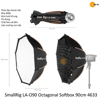 SmallRig LA-O90 Octagonal Softbox 90cm 4633