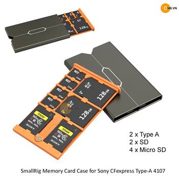 SmallRig Memory Card Case for Sony CFexpress Type-A 4107