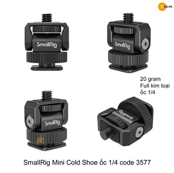 SmallRig Mini Cold Shoe đầu ốc 1/4 code 3577