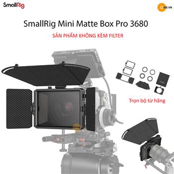 SmallRig Mini Matte Box Pro 3680 - Full set bộ hood che hỗ trợ quay