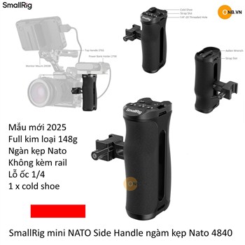 SmallRig mini NATO Side Handle ngàm Nato tháo mở nhanh 4840