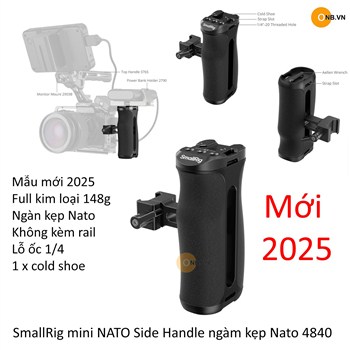 SmallRig mini NATO Side Handle ngàm Nato tháo mở nhanh 4840