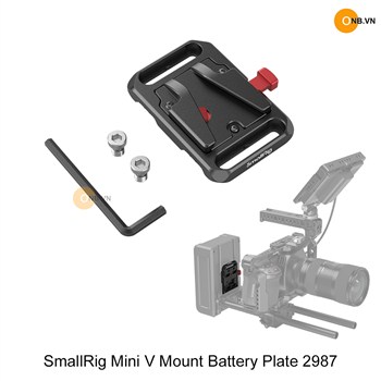 SmallRig Mini V Mount Battery Plate 2987
