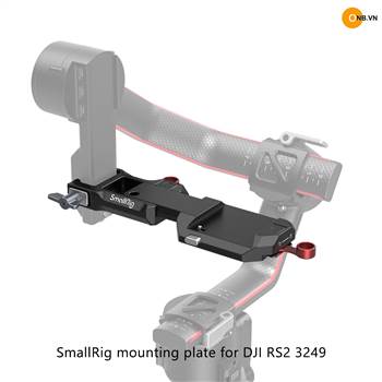 SmallRig mounting plate for DJI RS2 3249