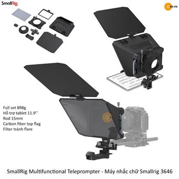 SmallRig Multifunctional Teleprompter - Máy nhắc chữ Smallrig 3646