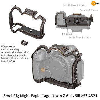 SmallRig Night Eagle Cage Nikon Z 6III z6iii z63 4521