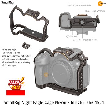 SmallRig Night Eagle Cage Nikon Z 6III z6iii z63 4521