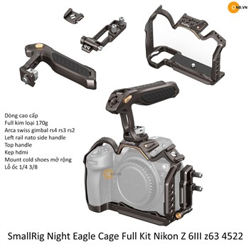 SmallRig Night Eagle Cage Kit Nikon Z 6III z6iii z63 4522