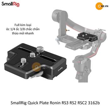 SmallRig Quick Plate Đế thao tác nhanh Ronin RS3 RS2 RSC2 3162b