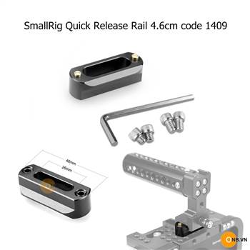 SmallRig Quick Release Rail 4.6cm code 1409