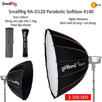 SmallRig RA-D120 Parabolic Softbox 4140 -  Softbox tháo mở nhanh