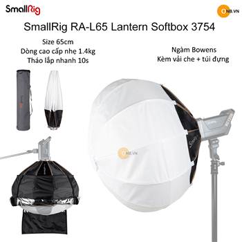 SmallRig RA-L65 Lantern Softbox 3754 - Softbox cầu 65cm Chinaball