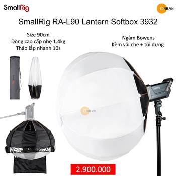 SmallRig RA-L90 Lantern Softbox 3932 - Softbox cầu 90cm Chinaball