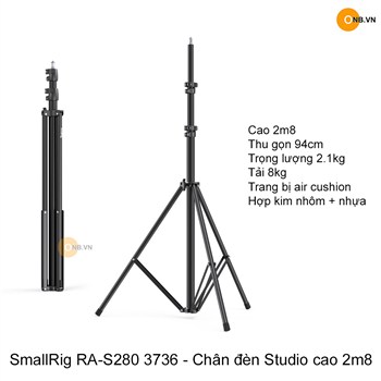 SmallRig RA-S280 Chân đèn Studio 2m8 code 3736