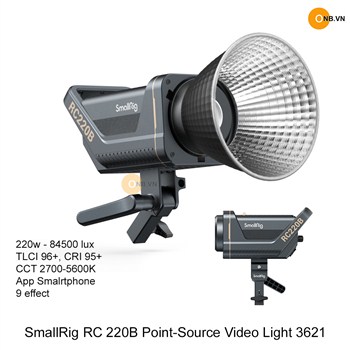 SmallRig RC 220B Point-Source Video Light 3621
