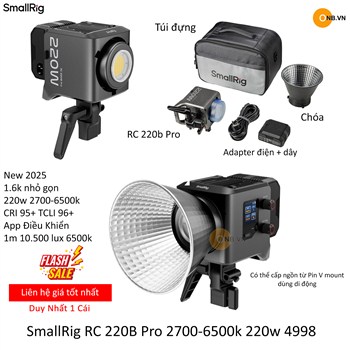 SmallRig RC 220B Pro Đèn Led Studio 220w 4998 hàng có sẵn