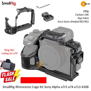 SmallRig Rhinoceros Cage Kit Sony Alpha a7r5 a74 a7s3 a7r4 4308