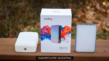 Smallrig RM75 Led RGB - đèn led mini chỉnh màu RGB + Pin lâu + App