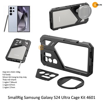 Smallrig Samsung Galaxy S24 Ultra Cage Kit 4601