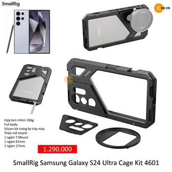 SmallRig Samsung Galaxy S24 Ultra Cage Kit 4601