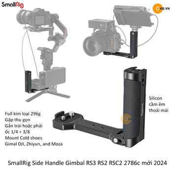 SmallRig Side Handle Gimbal RS3 RS2 RSC2 2786c mới 2024