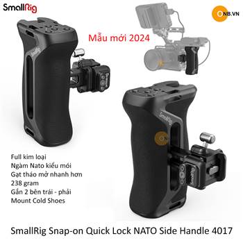 SmallRig Snap-on Quick Lock NATO Side Handle 4017