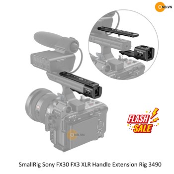 SmallRig Sony FX30 FX3 XLR Handle Extension Rig 3490