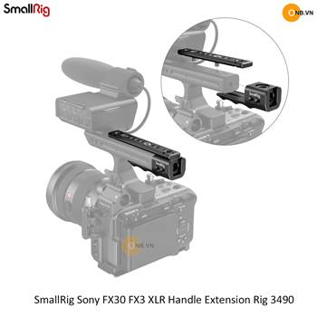 SmallRig Sony FX30 FX3 XLR Handle Extension Rig 3490