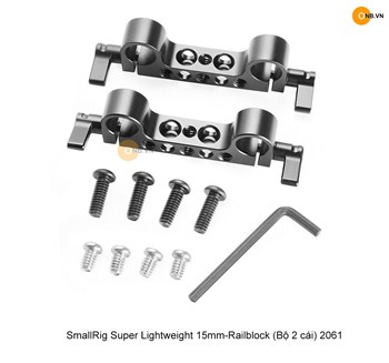 SmallRig Super Lightweight 15mm-Railblock 1 bội 2 cái 2061