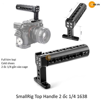 SmallRig Top Handle 2 ốc 1/4 gắn vào khung 1638
