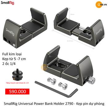 SmallRig Universal Power Bank Holder 2790 - Kẹp pin dự phòng