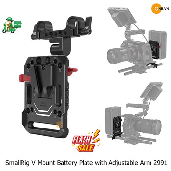 SmallRig V Mount Battery Plate with Adjustable Arm 2991