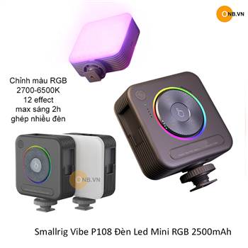 Smallrig Vibe P108 Đèn Led Mini RGB 2500mAh