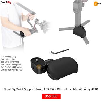 SmallRig Wrist Support Ronin RS3 RS2 - Đệm silicon bảo vệ cổ tay 4248