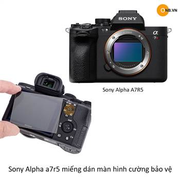 Sony Alpha a7r5 miếng dán màn hình cường lực
