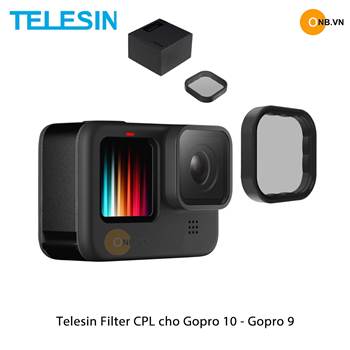 Telesin FIlter CPL cho Gopro 11 10 9 hỗ trợ quay