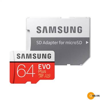 Thẻ Nhớ MicroSDXC Samsung EVO Plus U3 64GB 100MB/
